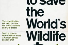 WWF Plakat, 1962, WWF-Grossbritannien. ©Schweizerisches Nationalmuseum