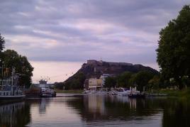 ... im Gebäude "Helfenstein" der Festung Ehrenbreitstein in Koblenz