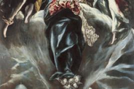 El Greco, La Immaculata Concéption, 1607-1613, Öl auf Leinwand, 108x82 cm, © Museo Thyssen-Bornemisza. Madrid”