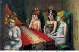 Otto Dix, Der Salon I, 1921