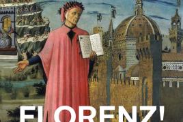 Abb.: Domenico di Michelino, Dante und die Göttliche Komödie, 1465 © Opera di Santa Maria del Fiore - Archivio storico e fototeca, Firenze