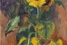 Lot: 411300254   Pechstein, Hermann Max  Sonnenblumen, 1948.  Schätzpreis: 140.000 EUR / 182.000 $