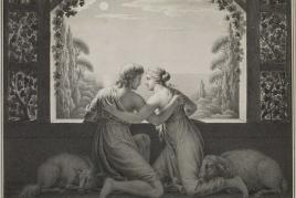 Johann Heinrich Lips (1758–1817) Die Nacht, Ausschnitt, um 1793–1799, Feder in Schwarz, © Contemporary Editions Ltd, London