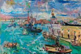 539 – Oskar Kokoschka, „Venedig, Bacino di San Marco“, 1948, verkauft: € 604.800,-