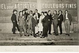 Gruppenaufnahme in Paris, 1926