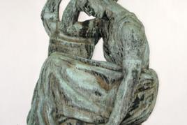 Antoine Bourdelle, Sappho, 1887/1925 Bronze, 207 x 100 x 145 cm Kunsthaus Zürich, Geschenk Alexis Rudier