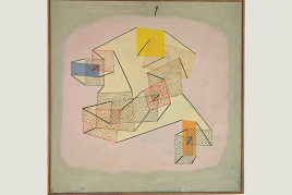 Paul Klee, Schwebendes, 1930, 220, Ölfarbe auf Leinwand; originale Rahmenleisten, 84 x 84 cm, Zentrum Paul Klee, Bern