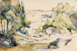 Paul Cézanne, Paysage en Provence, um 1880 Kunsthaus Zürich