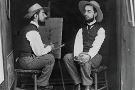 Maurice Guibert Toulouse-Lautrec porträtiert Toulouse-Lautrec, um 1894 Fotografie © Musée Toulouse-Lautrec, Albi, Tarn, France