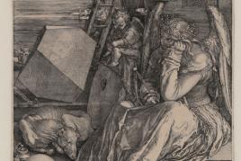 Albrecht Dürer, Melancholia I, Kupferstich, Inv.nr. 1298, Bartsch 74 – Graphisches Kabinett, Wallraf-Richartz-Museum