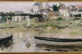 Berthe Morisot; Bateaux sur la Seine; Wallraf-Richartz-Museum & Fondation Corboud (Dep. 0615 FC, Köln)