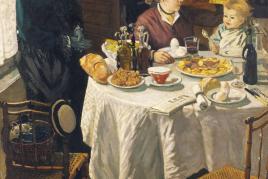 Claude Monet (1840-1926) Das Mittagessen, 1868 Öl auf Leinwand 231,5 x 151 cm Städel Museum, Frankfurt am Main Foto: Städel Museum – ARTOTHEK © Städel Museum, Frankfurt am Main