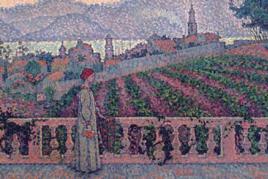 Paul Signac (1863-1935): Frau auf der Terrasse, 1898, National Gallery of Ireland, Dublin, Photo © National Gallery of Ireland