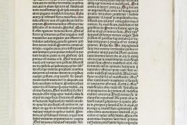 Der Hexenhammer – Institoris, Heinrich. Malleus maleficarum. [Speyer, Peter Drach, vor April 1487]. 175.000,– Editio princeps des berüchtigten „Hexenhammers“, der die Methode des Strafverfahrens gegen Hexen darlegt und, von der neuen Technik des Buchdrucks beflügelt, wesentlich zum frühneuzeitlichen Hexenwahn beitrug. (Inlibris, Wien + Kotte, Roßhaupten)