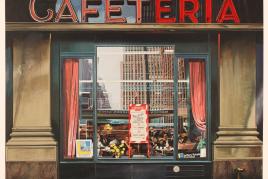 Richard Estes, Cafeteria, 1970 © Richard Estes, Courtesy Marlborough Gallery, New York