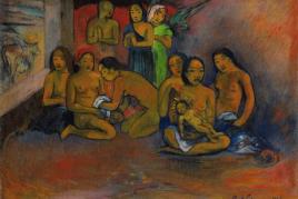 Paul Gauguin, Nativité, 1902, Öl auf Leinwand, lent by Ananda Foundation N.V.