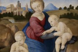 Raffael (1483–1520) Madonna Esterházy, um 1507/08 Öl auf Holz, 29 x 21,5 cm Szépművészeti Múzeum, Budapest, 2016