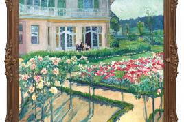 Philipp Francks Ölgemälde „Wannsee-Villa mit Rosengarten“, Lot 1232 - Erlös 45.000,- €