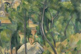 Paul Cézanne, Blick auf das Meer bei L'Estaque, 1883-1885 © bpk / Staatliche Kunsthalle Karlsruhe	Paul Cézanne, Blick auf das Meer bei L'Estaque, 1883-1885 © bpk / Staatliche Kunsthalle Karlsruhe