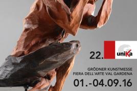 Plakat: 22. Grödner Kunstmesse (c) unika.org