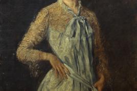 Porträt von Bertha Zuckerkandl: Vilma Elisabeth von Parlaghy Brochfeld, 1886