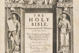 The Holy Bible, conteyning the Old Testament, and the New. London: Robert Barker, 1611. The largest known copy of the first edition of the King James Bible, “the only literary masterpiece ever to have been produced by a committee.” Estimate $400/600,000