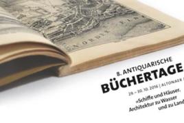 Plakat: 8. Antiquarische Büchertage im Altonaer Museum