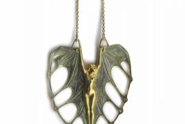 Lalique, Rene, Paris Anhaenger 'Femme chauve souris', 1898-1900, Schätzpreis:	30.000 - 50.000 EUR