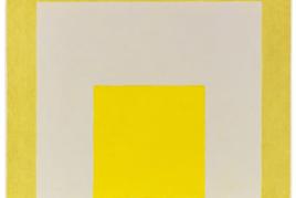 116003772 Josef Albers Study for Homage to the Square: Two Yellows with Silvergray, 1960. Öl auf Hartfaserplatte Schätzpreis: € 180.000