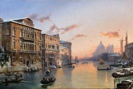 Lot 1536 Friedrich Nerly (1807 – 1878) Ansicht des Canal Grande an einem sonnigen Wintertag Öl auf Leinwand, 64 x 103 cm Schätzpreis: € 180.000 – 200.000,-