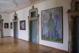 Blick in die Ausstellung Eleonore Frey-Hanken