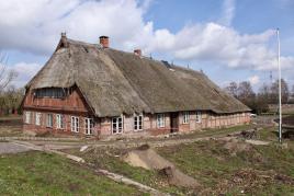 Hufnerhaus im Moorfleeter Deich 483 in Hamburg © Deutsche Stiftung Denkmalschutz/Klemisch