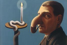 RENÉ MAGRITTE, LA LAMPE PHILOSOPHIQUE, 1936, PRIVATSAMMLUNG © VG BILD-KUNST, BONN 2016.