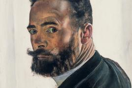 FERDINAND HODLER, Selbstbildnis (Von Paris) | 1891 © Musée d'art et d'histoire, Genf, Depositum