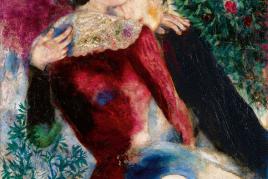 Lot 8 Property from a Distinguished Private Collection Marc Chagall Les Amoureux Painted in 1928 Oil on canvas 46 1/8 by 35 5/8 in. Estimate $12/18 million © 2017 ARTISTS RIGHTS SOCIETY (ARS), NEW YORK / ADAGP, PARIS