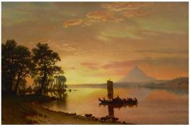 Led by Albert Bierstadt’s Romantic Oregon Landscape for $2.2 Million