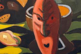 Abbildung: Karl Schmidt-Rottluff, Masken, 1938, Brücke-Museum Berlin