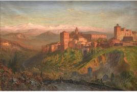 Karl Eugen Koerner 1846-1927 " Alhambra"