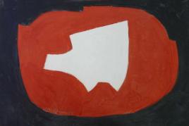 Serge Poliakoff, Abstrakte Komposition in Schwarz, Rot und Weiss (1968) , Mindestpreis:	12.000 EUR