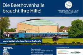 Die Beethovenhalle in Bonn auf einem Werbeplakat © DSD