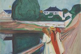 Edvard Munch, Die Mädchen auf der Brücke, 1927, Munch Museum Oslo