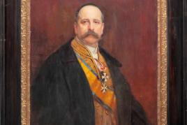 Philip Alexius de László, Großformatiges Portrait des Alfons Mumm von Schwarzenstein, Ölgemälde, 1903, Aufrufpreis:	3.500 EUR Schätzpreis:	10.000 - 14.000 EUR