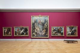 Der Rubenssaal der Alten Pinakothek in neuem Licht © Bayerische Staatsgemäldesammlungen, Foto: Johannes Haslinger