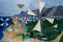 Manning Fine Art: Cretan Windmills, Julian Trevelyan (1910-1988)