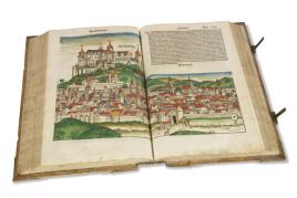 ￼Hartmann Schedel Das Buch der Chroniken und Geschichten, Nürnberg 1493 Aufruf: € 95.000 - Erlös: 147.600*