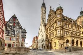 Rathaus in Rothenburg ob der Tauber © Roland Rossner/Deutsche Stiftung Denkmalschutz