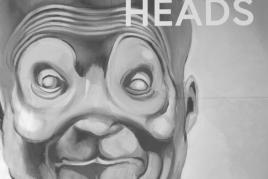 Ausstellungsansicht "Talking Heads" (c) August 2019,  findART.cc Foto frei von Rechten.