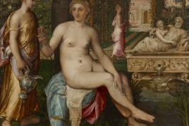 Carlo Orsi-Trinity Fine Art Frans Floris de Vriendt (Antwerp 1519/20-1570) Susanna and the Elders Oil on panel 154 x 181.5