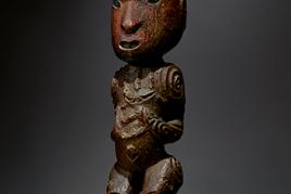 Maori Gable Figure (Tekoteko), New Zealand