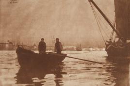 Heinrich Kühn In Bacino di San Marco, Venezia. Um 1898 Kombinationsgummidruck auf strukturiertem Aquarellpapier, 50,6 x 65,7 cm Schätzpreis: € 20.000 – 30.000 Lot 18 / Auktion 1133 Photographie Zuschlag: 40.000 Euro